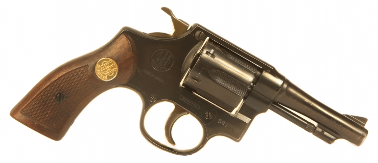 Deactivated Beretta .22 LR revolver.