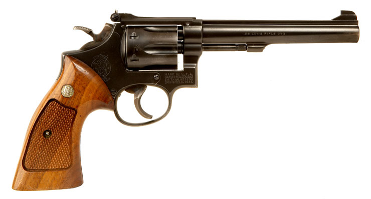 Deactivated Smith & Wesson Model 17-3 Revolver