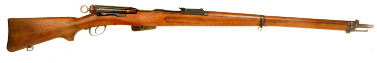 Deactivated Rare Schmidt Rubin M1889 Straight Pull Conversion Training Rifle