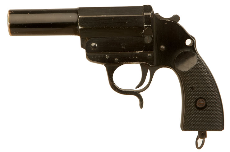 Deactivated WWII German Flare pistol