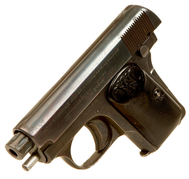 Deactivated Baby Browning 6.35mm Pistol