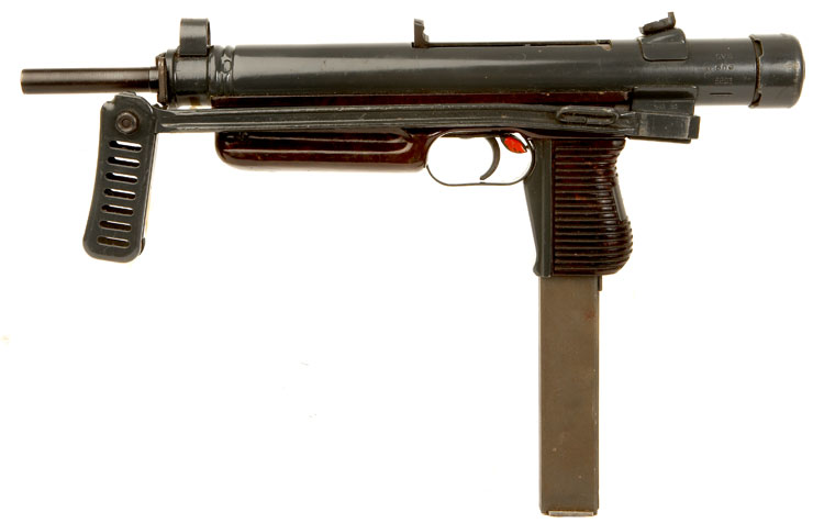 Deactivated Old Spec SA 25 Submachine gun