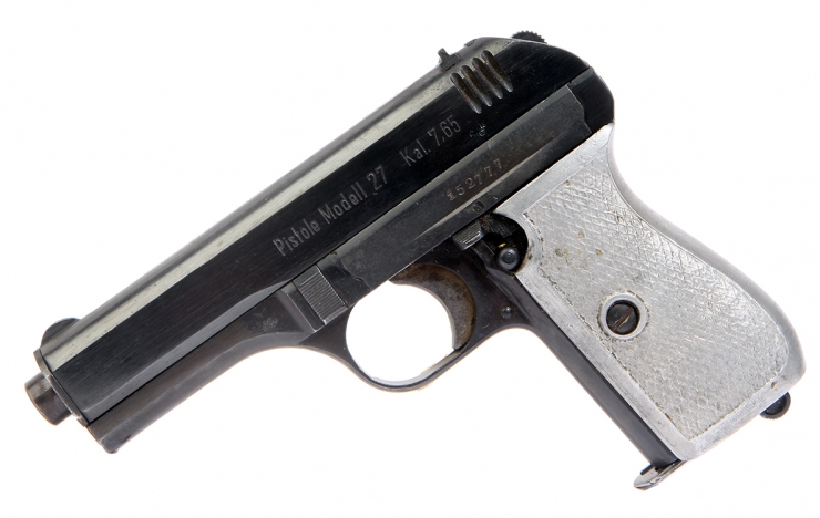 Deactivated WWII Nazi CZ27 Pistol