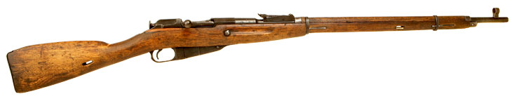 Deactivated Pre WWII Russian Mosin Nagant M91 Rifle Dated 1927