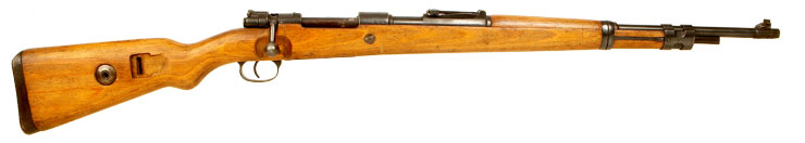 Deactivated WWII German K98 Dated 1938 Manufactured by Erma