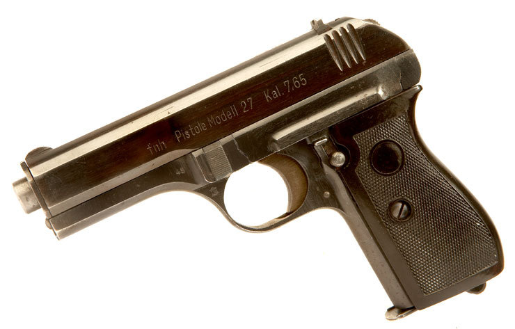 Deactivated WWII CZ27 - One of the last wartime pistols to be made!