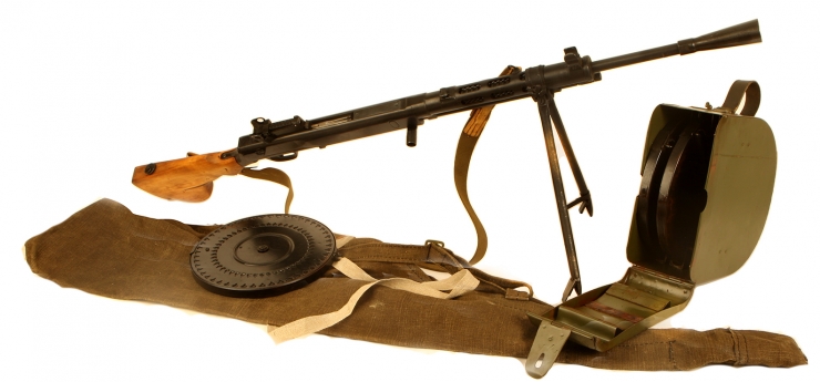 Deactiavted WWII Russian DP28