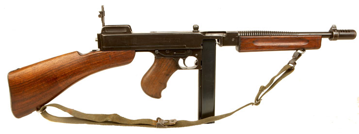 Deactivated OLD SPEC WWII Thompson 1928A1 SMG