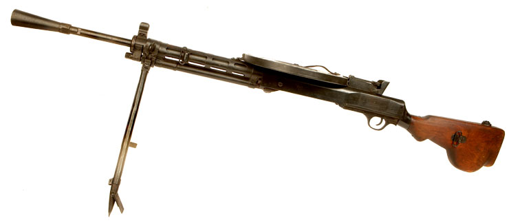 Deactivated WWII Russian DP28 Machine Gun