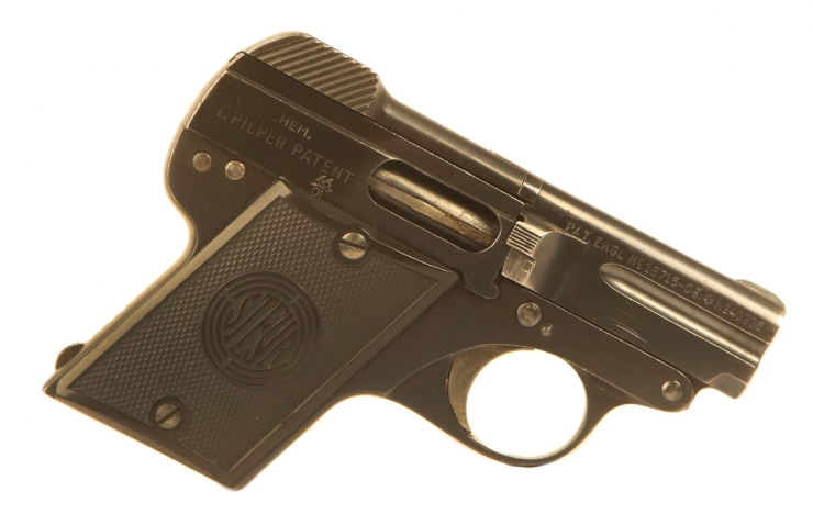 Deactivated Steyr Model 1909 Pocket Pistol
