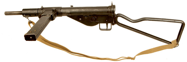 Deactivated WWII Sten MKII Submachine Gun