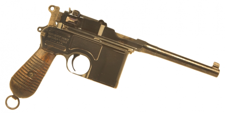 Deactivated Pre WWII German C96 - Broom Handle Mauser