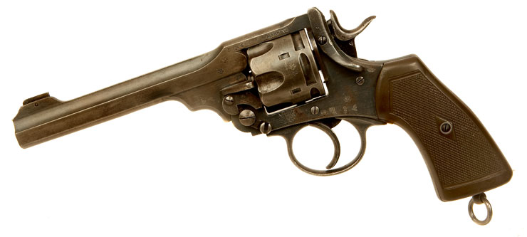 Deactivated WWI Webley MK6 .455 Revolver