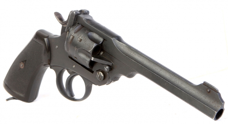 Deactivated WW1 British Officers Webley MK6 .455 Revolver