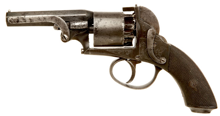 British Made Webely-Bentley Central Fire Percussion Revolver Chambered in .31