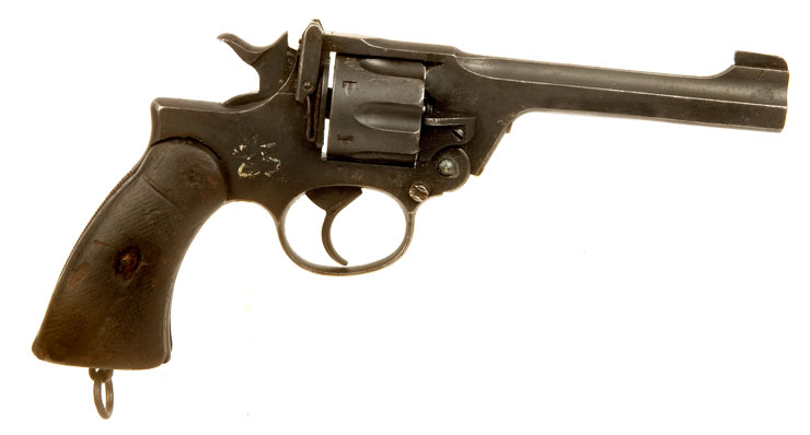 Deactivated WWII British No2 MKI Revolver