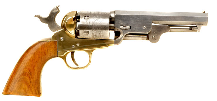 Deactivated Colt Navy 1851 Pocket Percussion Revolver