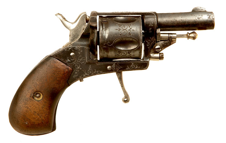 Obsolete Calibre .320 Engraved Revolver
