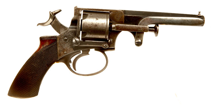 Antique Obsolete Calibre British made Beaumont-Adams type revolver