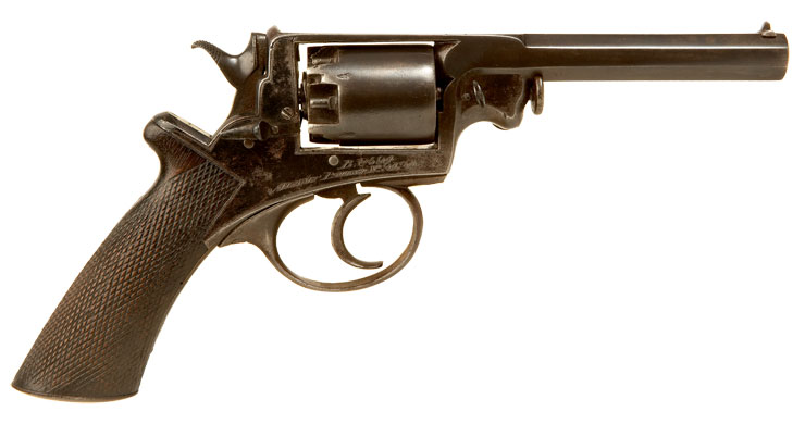 Rare Robert Adams (Beaumont Adams type) .32 Percussion Revolver