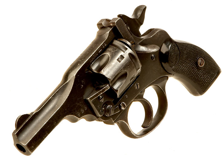 Deactivated Webley & Scott Short Barrel & Grip MK4 .32 Revolver