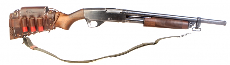 Deactivated US made Stevens Model 77H Pump Action Shotgun - Vietnam Era