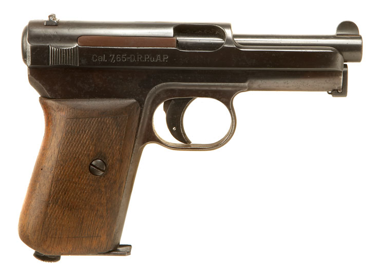 Deactivated WWII Mauser Model 1934 pistol