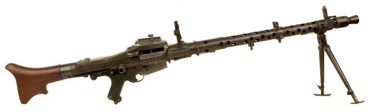 Deactivated OLD SPEC WWII MG34 Machine Gun