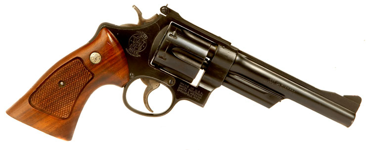 DEACTIVATED  Smith &  Wesson .357  Highway Patrolman Revolver