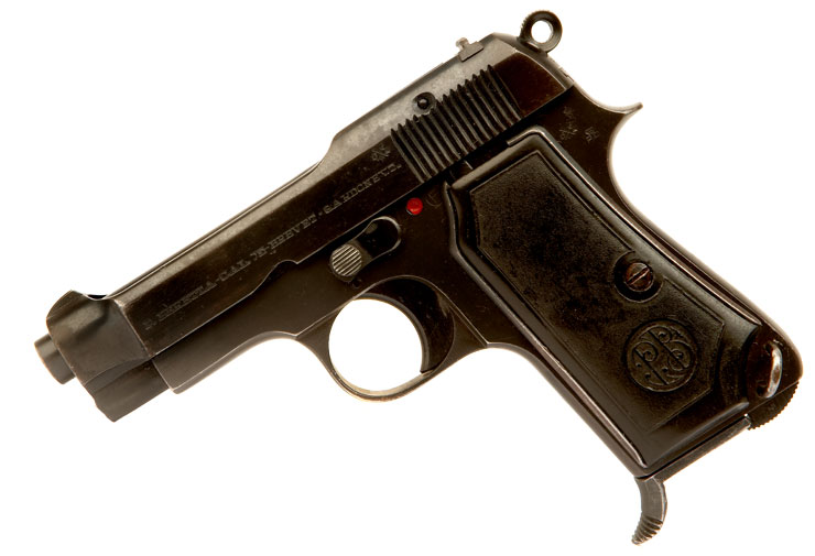 Deactivated Beretta Model 1935 Police Issue