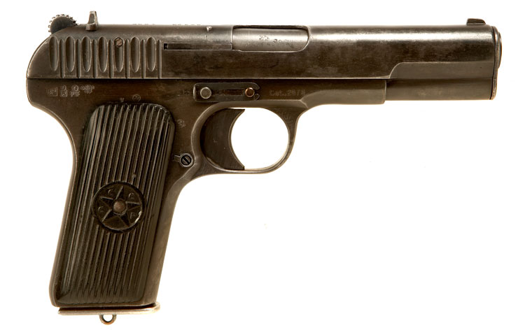 Deactivated WWII Russian Tokarev TT30 Pistol dated 1935