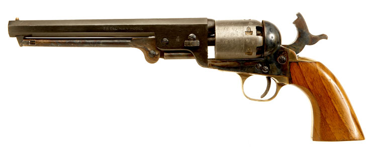 Deactivated Euroarms Colt Navy .36 Percussion Revolver