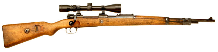 Deactivated WWII K98 Fitted With Scope & Mounts