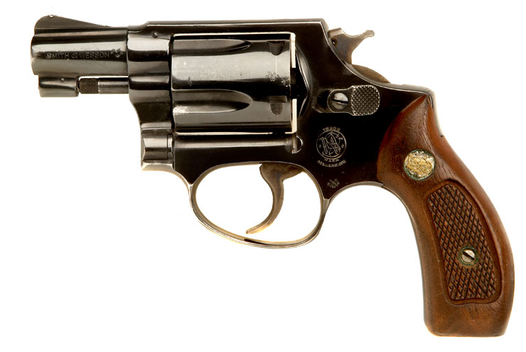 Deactivated Smith & Wesson Model 36 Snub Nose  Revolver