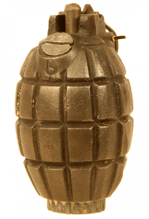 Inert WWII British No36M MKI Mills grenade