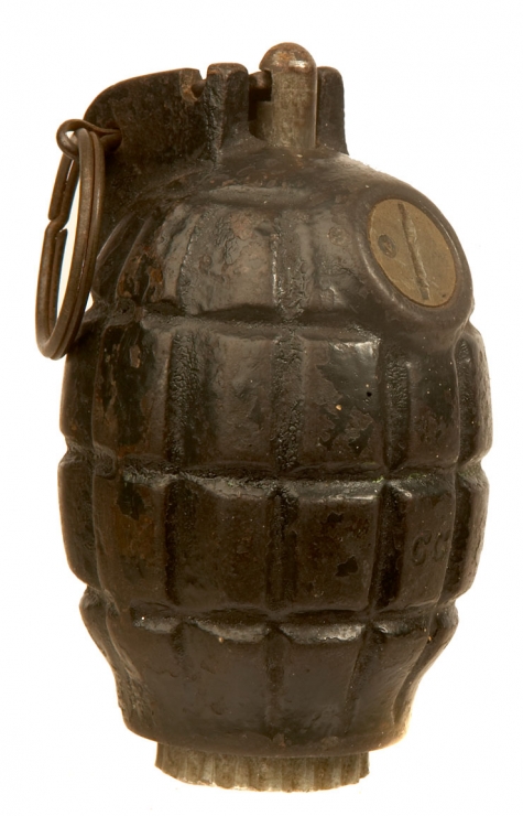 Inert WWII British No36m Mills Grenade