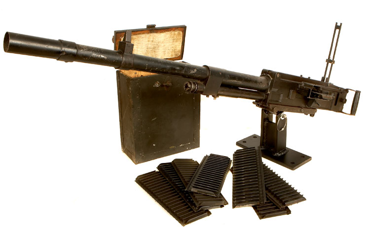 Deactivated WWII Breda Modello 37 (M37) machine gun