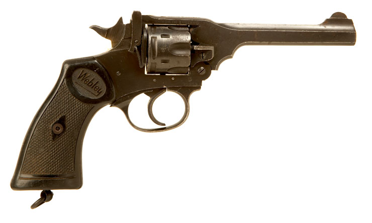 Deactivated Webley & Scott .38 MK4 Revolver