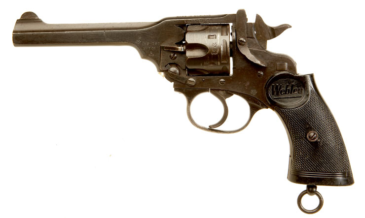 Deactivated Webley & Scott .38 MK4 Safety Revolver