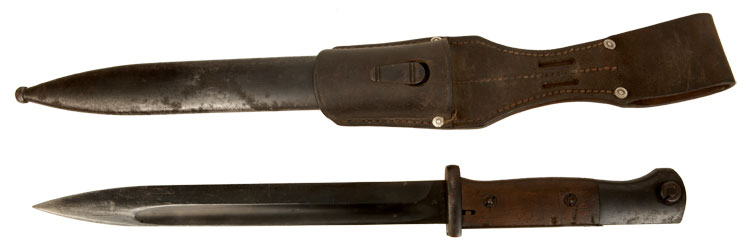 Original Matched WWII German K98 Bayonet & Scabbard
