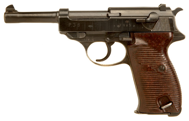 Deactivated WWII Nazi P38 Spreewerk Pistol