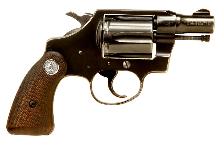 Deactivated Colt Detective Special .38 Snub Nose Revolver