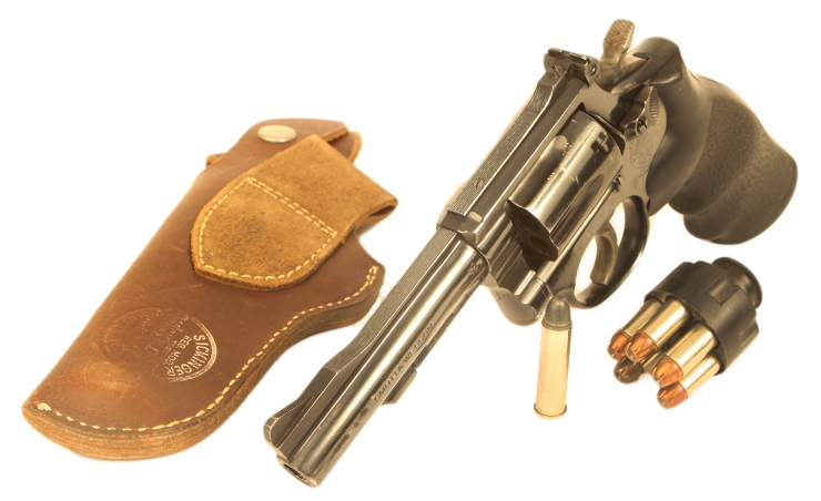 Deactivated Los Angeles Police Issued Smith & Wesson .38 Revolver
