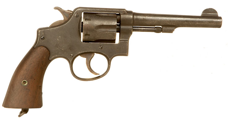 An Extremely Rare Smith & Wesson .38 Revoler Marked to the Bavaria Municipal Police - Freising City Police