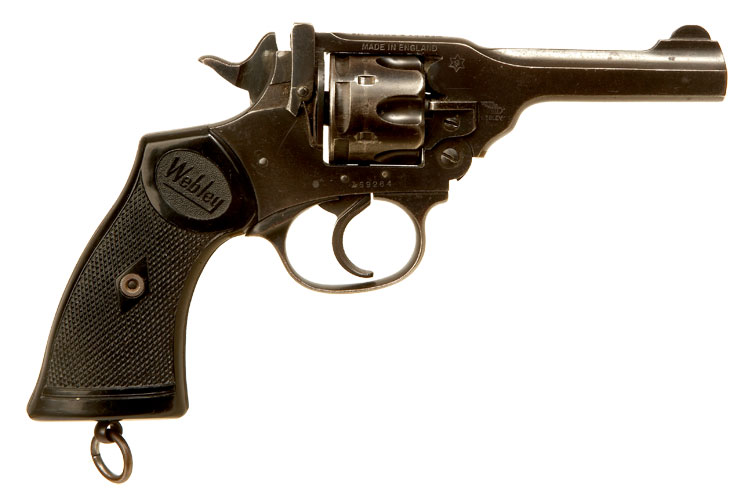 Deactivated WWII Era Webley MK4 .38 Revolver