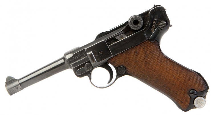 Deactivated Early WWII Nazi P08 Luger