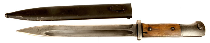 WWII Matching Numbers & Makers K98 Bayonet & Scabbard