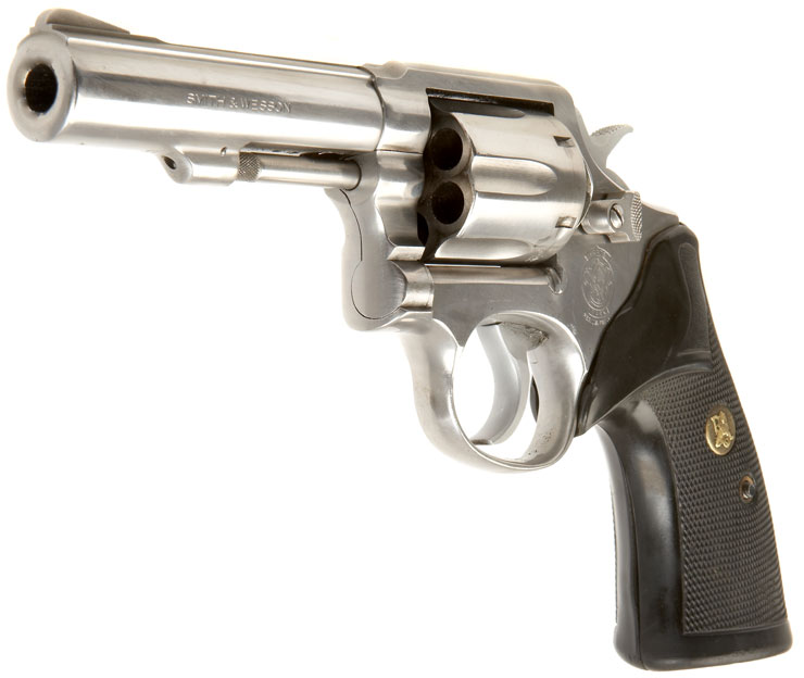 Deactivated Smith & Wesson Model 64-3 Stainless .38 Special Revolver