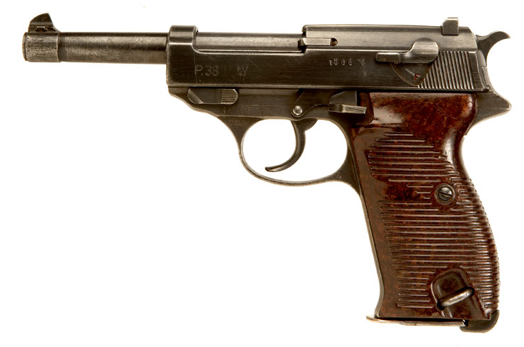 Deactivated WWII Nazi P38 Pistol
