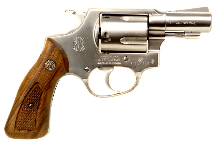 Deactivated Old Specification Rossi .38 Special Snub Nose Revolver